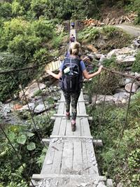 Trekking in the Himalayas